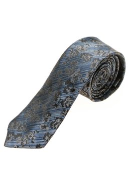 Elegantiškas vyriškas kaklaraištis mėlynas Denley K108