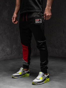 Juodos vyriškos sportinės jogger kelnės Bolf K20003A1