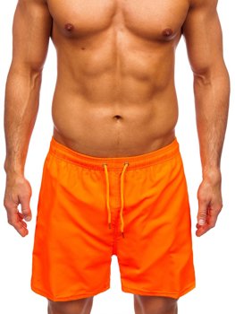 Oranžiniai vyriški maudymosi šortai Bolf YW02001