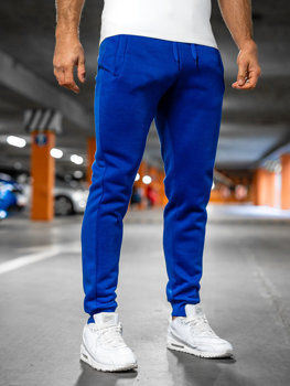 Vyriškos jogger kelnės kobalto spalvos Bolf XW01