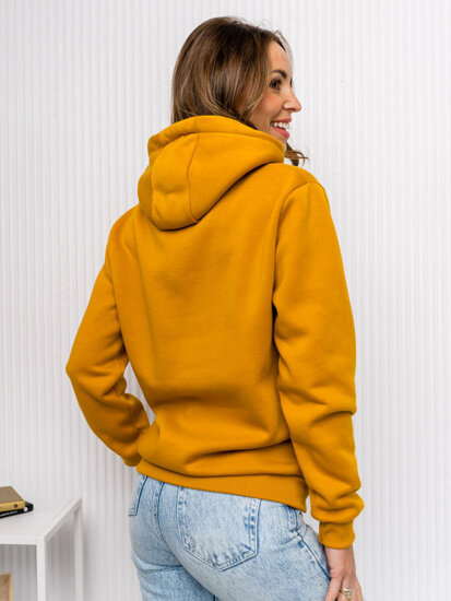 Moteriškas džemperis šviesiai rudas Bolf W02