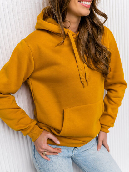 Moteriškas džemperis šviesiai rudas Bolf W02