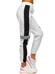 Baltos moteriškos sportinės kelnės Bolf Y513